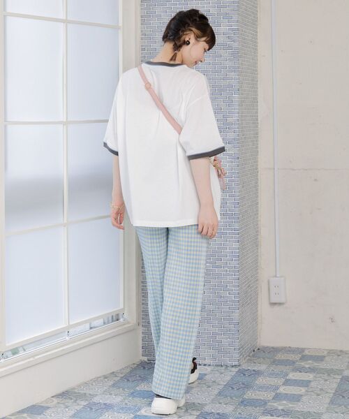 ems excite(エムズエキサイト)の「ギンガムラフPT(その他パンツ・レディース・ブラック系その他2/グリーン系その他2/ブルー系その他2・FREE)」の15枚目の写真