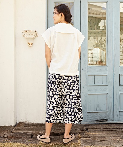 【欧州航路】ピーラートップス（シャツ/ブラウス）｜欧州航路（オウシュウコウロ）