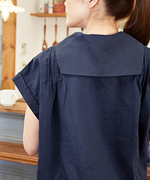 【欧州航路】ピーラートップス（シャツ/ブラウス）｜欧州航路（オウシュウコウロ）