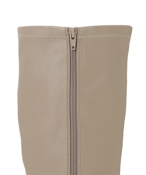 LILY BROWN（リリーブラウン）の「ストレッチロングブーツ（ブーツ・レディース・ブラック/ベージュ・SMALL/MEDIUM/LARGE）」の20枚目の写真