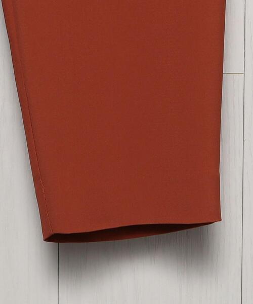 H　BEAUTY&YOUTH UNITED ARROWS（エイチビューティーアンドユースユナイテッドアローズ）の「＜H＞DOUBLE CLOTH CURVE PANTS/パンツ（その他パンツ・レディース・ブラック/オレンジ系その他・S/M）」の11枚目の写真
