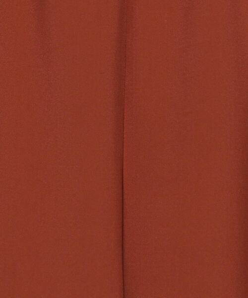 H　BEAUTY&YOUTH UNITED ARROWS（エイチビューティーアンドユースユナイテッドアローズ）の「＜H＞DOUBLE CLOTH CURVE PANTS/パンツ（その他パンツ・レディース・ブラック/オレンジ系その他・S/M）」の12枚目の写真