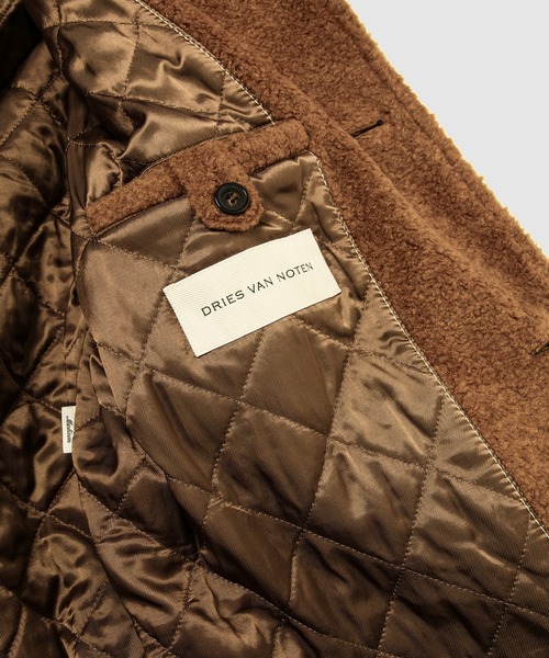 DRIES VAN NOTEN テーラードジャケット ダークブラウン 2025年最新】DRIES VAN NOTEN メンズ テーラードジャケットの