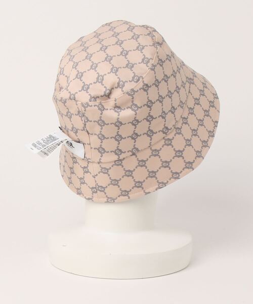 AZUL by moussy（アズールバイマウジー）の「REVERSIBLE BUCKET HAT/リバーシブルバケッドハット（キャップ・レディース・ライトベージュ/ブラック/ブラウン・FREE）」の5枚目の写真