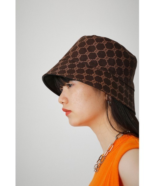 AZUL by moussy（アズールバイマウジー）の「REVERSIBLE BUCKET HAT/リバーシブルバケッドハット（キャップ・レディース・ライトベージュ/ブラック/ブラウン・FREE）」の21枚目の写真