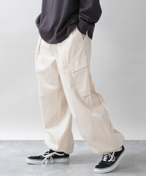 RAGEBLUE（レイジブルー）の「ジャーマンクロス/ミリタリーカーゴパンツ（カーゴパンツ・メンズ・オフホワイト/ネイビー/ブラック/カーキ/ダークグレー・MEDIUM/LARGE）」の19枚目の写真