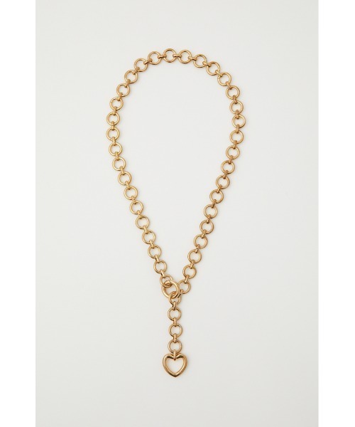 SLY（スライ）の「R/C HEART CHARM CHOKER リッチコーティング ハート