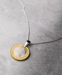 Pledge（プレッジ）の「【Pledge（プレッジ）】ヴィンテージコインチェーンネックレス（ネックレス）」