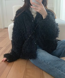 ファーショートコート