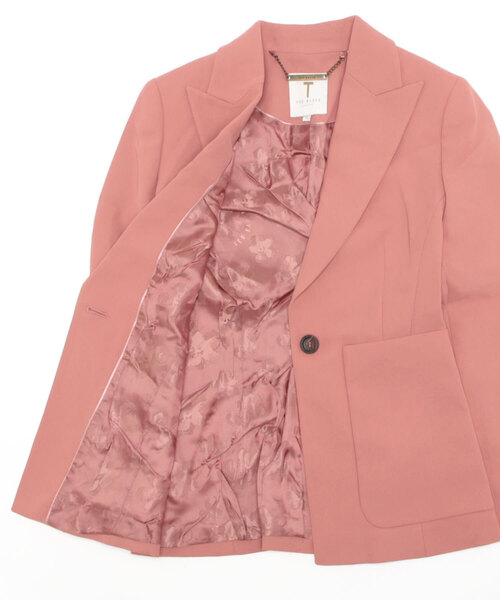 Ted Baker(テッドベーカー)の「KELSYAJ シングルボタン フィット ブレザー(テーラードジャケット・レディース・ピンク系その他2・0/1/2/3)」の2枚目の写真