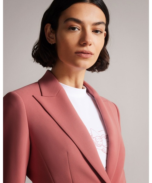 Ted Baker(テッドベーカー)の「KELSYAJ シングルボタン フィット ブレザー(テーラードジャケット・レディース・ピンク系その他2・0/1/2/3)」の8枚目の写真
