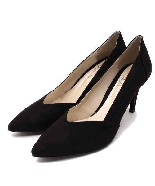 ROSE BUD(ローズバッド)の「(DMG) 1481 MED HEEL PUMPS(パンプス・レディース・ブラック/アクア/ピンク系その他・39/36/35/37/38)」の2枚目の写真