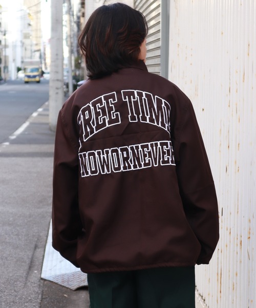 WESTSEA(ウエストシー)の「ワッペン刺繍 ビッグシルエット コーチジャケット(その他アウター・メンズ・ブラック/ブラウン/ダークグリーン/ダークブルー・M/L)」の13枚目の写真
