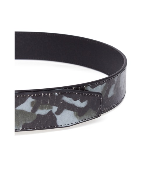 TORNADO MART（トルネードマート）の「TORNADO MART∴スネークギャリソンベルト（ベルト・メンズ・ブラック/グレー系その他・L/M）」の4枚目の写真