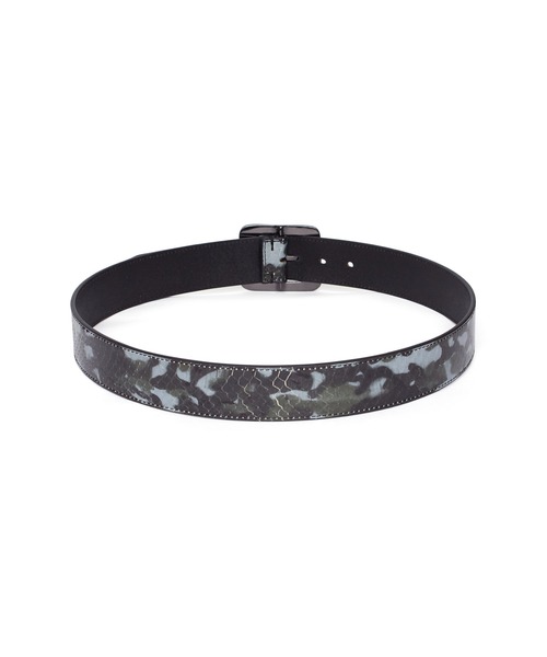 TORNADO MART（トルネードマート）の「TORNADO MART∴スネークギャリソンベルト（ベルト・メンズ・ブラック/グレー系その他・L/M）」の6枚目の写真