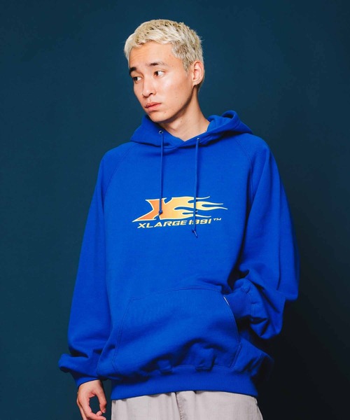 XLARGE グラデーションパーカー L XLARGE - y82【希少】エクストラ 