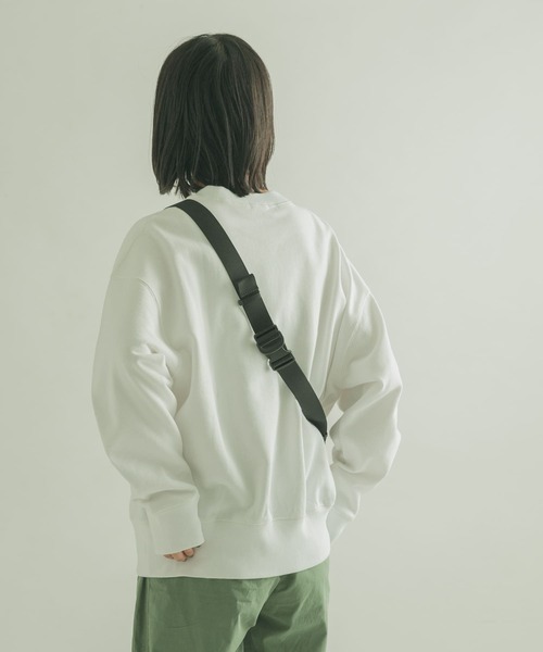 FORK&SPOON（フォークアンドスプーン）の「FORK&SPOON　OE裏毛クルーネックスウェット（スウェット・レディース・ホワイト/パープル/ネイビー・1）」の9枚目の写真