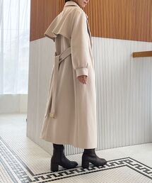 MAJESTIC LEGON | バックデザインチェスターコート(チェスターコート)