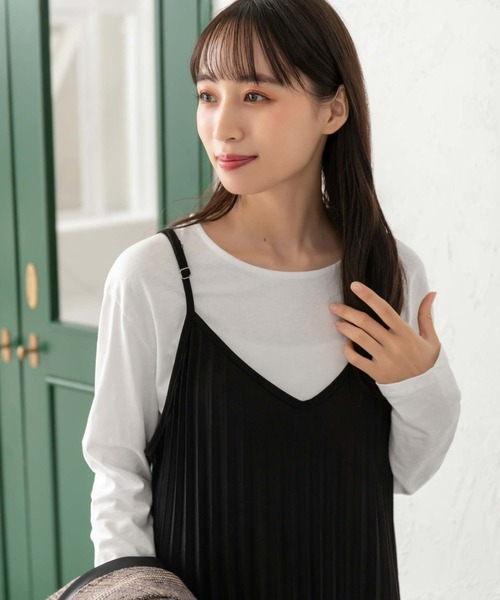 fifth(フィフス)の「ベーシックロンT(Tシャツ/カットソー・レディース・ホワイト/ブラック・M)」の19枚目の写真
