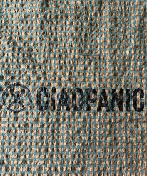 CIAOPANIC（チャオパニック）の「CIAOPANICぽこぽこチェックトートバッグ（トートバッグ・レディース・グリーン/イエロー/サーモンピンク/ピンク・FREE）」の12枚目の写真