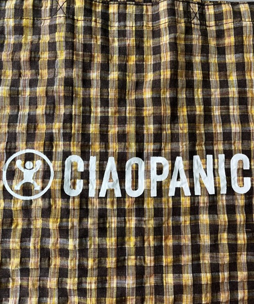 CIAOPANIC（チャオパニック）の「CIAOPANICぽこぽこチェックトートバッグ（トートバッグ・レディース・グリーン/イエロー/サーモンピンク/ピンク・FREE）」の18枚目の写真