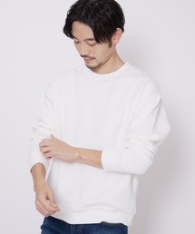 Blue Standard （ブルースタンダード）の「【BLUE STANDARD/ブルースタンダード】11oz 　裏起毛　クルー　トレーナー 　スウェット（スウェット）」