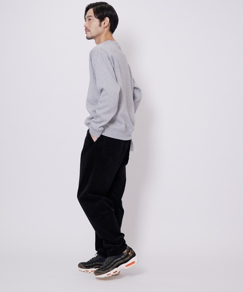 Blue Standard （ブルースタンダード）の「【BLUE STANDARD/ブルースタンダード】11oz 　裏起毛　クルー　トレーナー 　スウェット（スウェット・メンズ・ダークブルー/ホワイト/ブラック/オリーブ/杢グレー・SMALL/MEDIUM/LARGE/X-LARGE）」の22枚目の写真