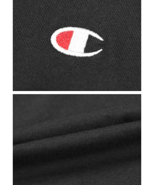 Champion(チャンピオン)の「Champion チャンピオン BASIC刺繍ロゴ メンズ クルーネック ロンT(Tシャツ/カットソー・メンズ・ホワイト/グリーン/ブラック/ネイビー/グレー・LARGE/X-LARGE/SMALL/MEDIUM/XX-LARGE)」の8枚目の写真