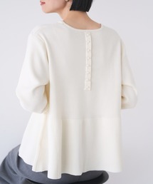 coca（coca） | バックパールフレアニット(ニット/セーター)