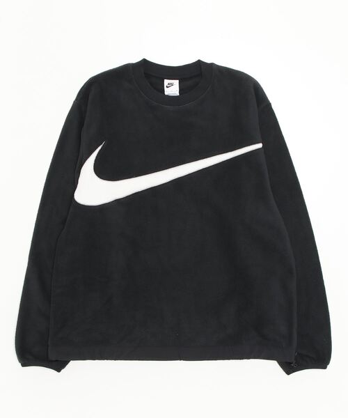 NIKE（ナイキ）の「NIKE/ナイキ フリーストレーナー ビッグロゴトレーナー/クルーネックスウェット 起毛トレーナー/クラブ+フリース ウィンタライズド クルーネック/セットアップ対応/DQ4895-010（スウェット・メンズ・ブラック・XL/2XL/L/M）」の8枚目の写真