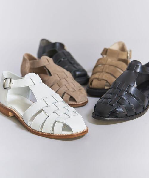 beauty&youth united arrows レザーグルカサンダル 36 BEAUTY&YOUTH UNITED ARROWS（ビューティーアンドユース