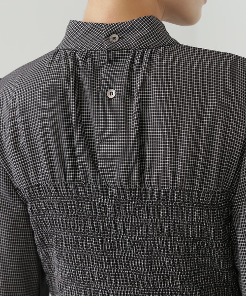 N.(N. Natural Beauty Basic)(エヌエヌナチュラルビューティーベーシック)の「◆ベアシャーリングワンピース(ワンピース・レディース・ブラック系/ネイビー系・MEDIUM)」の11枚目の写真