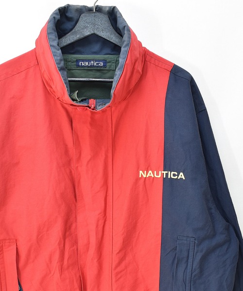 ヴィンテージ古着】90s NAUTICA/ノーティカ リバーシブル フルジップ