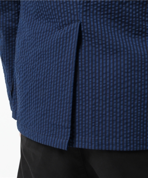 EDIFICE(エディフィス)の「◇SUCCER シャツ ジャケット(その他アウター・メンズ・ブルー系その他/ホワイト・46/48/50/44)」の18枚目の写真