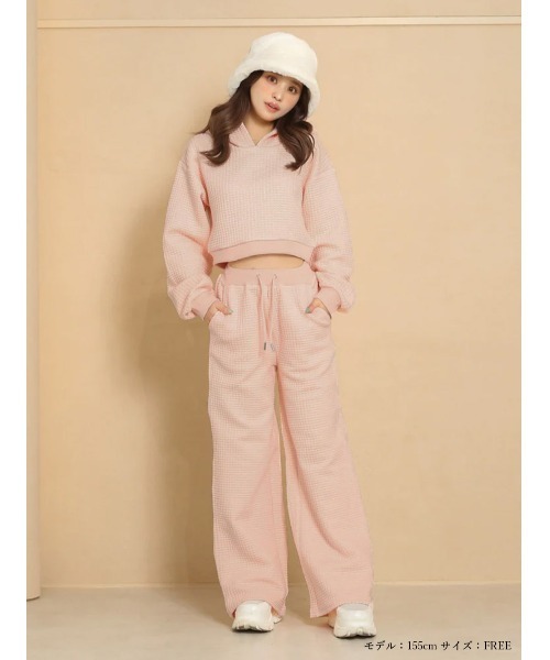 Darich(ダーリッチ)の「キルトルーズパンツ(その他パンツ・レディース・ホワイト/ピンク/グレイッシュベージュ・FREE/FS)」の8枚目の写真