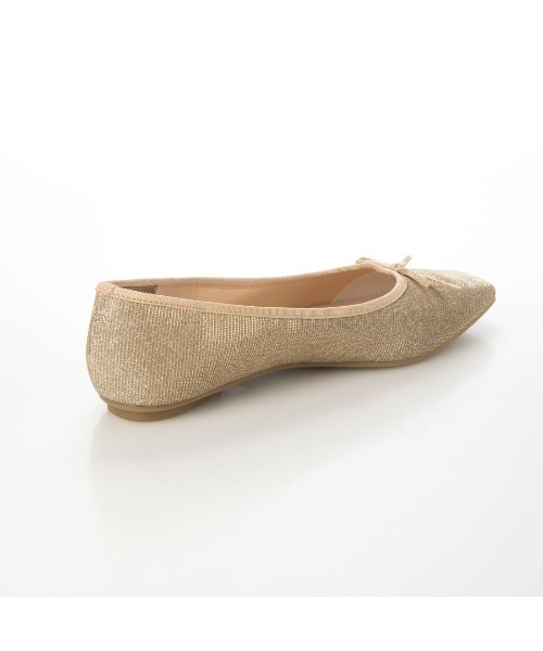 EVOL(イーボル)の「【EVOL】グリッタースクエアソフトバレエ IU5104(バレエシューズ・レディース・ゴールド/マルチ/ブラック/シルバー/ピンクゴールド/ゼブラ・22.0cm/22.5cm/23.0cm/23.5cm/24.0cm/24.5cm/25.0cm)」の14枚目の写真