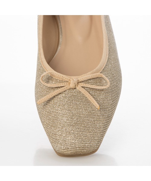 EVOL(イーボル)の「【EVOL】グリッタースクエアソフトバレエ IU5104(バレエシューズ・レディース・ゴールド/マルチ/ブラック/シルバー/ピンクゴールド/ゼブラ・22.0cm/22.5cm/23.0cm/23.5cm/24.0cm/24.5cm/25.0cm)」の16枚目の写真