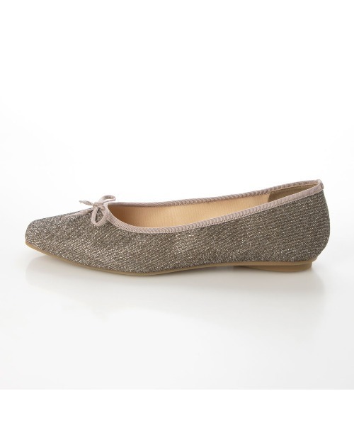 EVOL(イーボル)の「【EVOL】グリッタースクエアソフトバレエ IU5104(バレエシューズ・レディース・ゴールド/マルチ/ブラック/シルバー/ピンクゴールド/ゼブラ・22.0cm/22.5cm/23.0cm/23.5cm/24.0cm/24.5cm/25.0cm)」の18枚目の写真