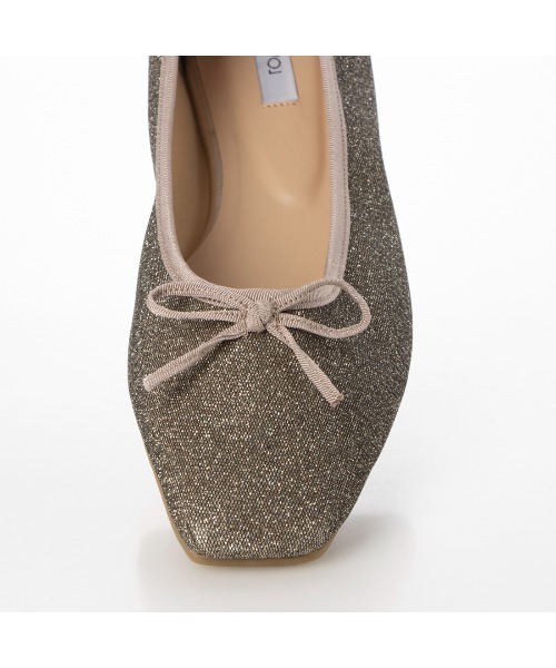 EVOL(イーボル)の「【EVOL】グリッタースクエアソフトバレエ IU5104(バレエシューズ・レディース・ゴールド/マルチ/ブラック/シルバー/ピンクゴールド/ゼブラ・22.0cm/22.5cm/23.0cm/23.5cm/24.0cm/24.5cm/25.0cm)」の21枚目の写真