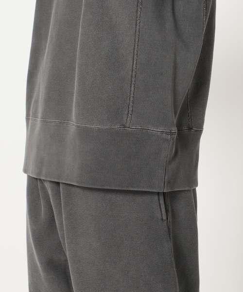 Champion（チャンピオン）の「【CHAMPION / チャンピオン】別注 R/W ピグメント クルーネックスウェット（スウェット・メンズ・ブラック/パープル/ネイビー/ブラウン/カーキ・MEDIUM/LARGE/X-LARGE）」の13枚目の写真