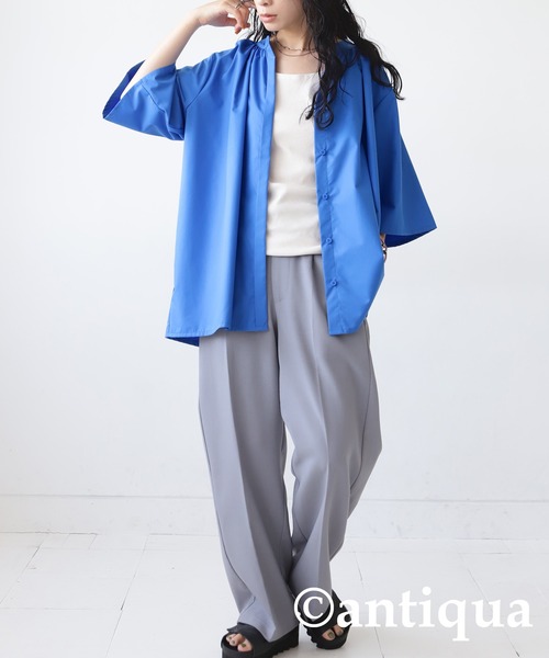 antiqua - おまとめアンティカ☆長袖シャツ　ブラウス BIGバーゲン30％OFF！12日10時迄 レースシャツ シャツ