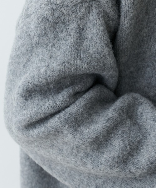 PUAL CE CIN（ピュアルセシン）の「5Gハイネックニットプルオーバー（ニット/セーター・レディース・ベージュ/グレー/アイボリー・FREE）」の20枚目の写真