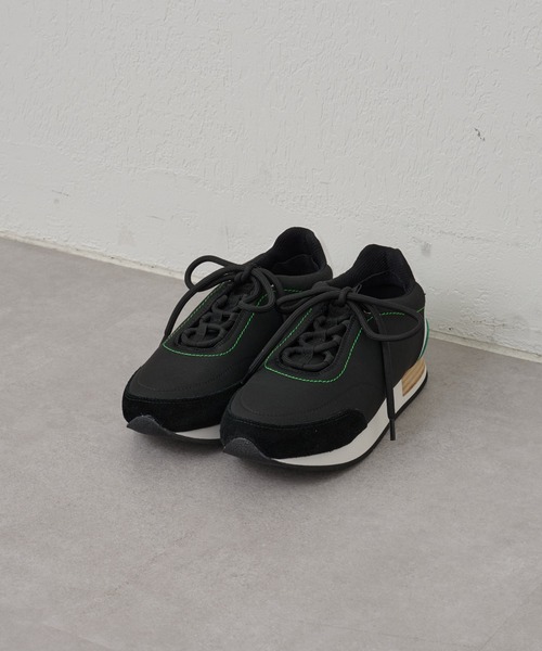 BEARDSLEY（ビアズリー）の「【BEARDSLEY】WETスニーカー/軽量/水に強い（スニーカー・レディース・ブラック/グレー/ベージュ・22.5cm/23.0cm/23.5cm/24.0cm/24.5cm）」の20枚目の写真