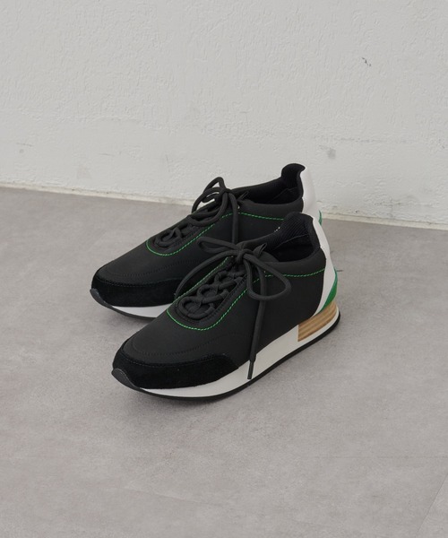 BEARDSLEY（ビアズリー）の「【BEARDSLEY】WETスニーカー/軽量/水に強い（スニーカー・レディース・ブラック/グレー/ベージュ・22.5cm/23.0cm/23.5cm/24.0cm/24.5cm）」の13枚目の写真