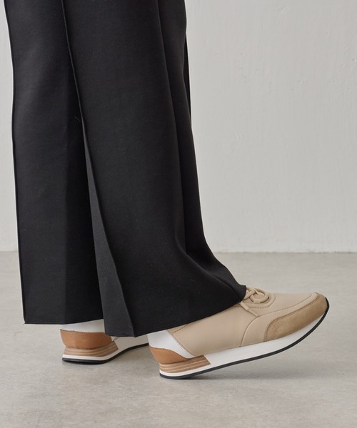 BEARDSLEY（ビアズリー）の「【BEARDSLEY】WETスニーカー/軽量/水に強い（スニーカー・レディース・ブラック/グレー/ベージュ・22.5cm/23.0cm/23.5cm/24.0cm/24.5cm）」の16枚目の写真