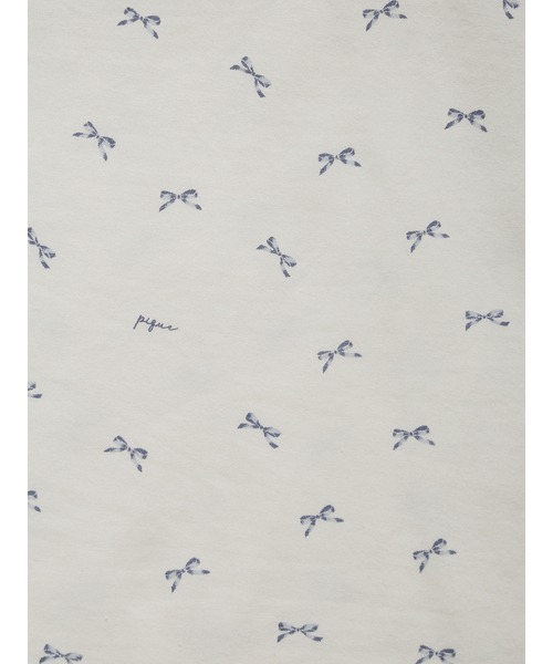 gelato pique（ジェラートピケ）の「リボン柄カップインタンクトップ（ルームウェア/パジャマ・レディース・オフホワイト/ピンク・FREE）」の10枚目の写真