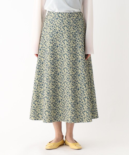 OPAQUE.CLIP（オペークドットクリップ）の「◆フラワージャカード フレアスカート（スカート・レディース・ブラック系/ブルー系・36/38/40）」の17枚目の写真