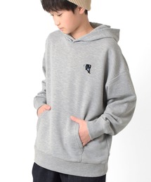 GLAZOS | 裏毛・スケーター刺繍ビッグパーカー(パーカー)