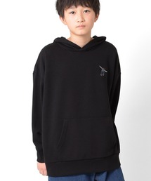 裏毛・スケーター刺繍ビッグパーカー