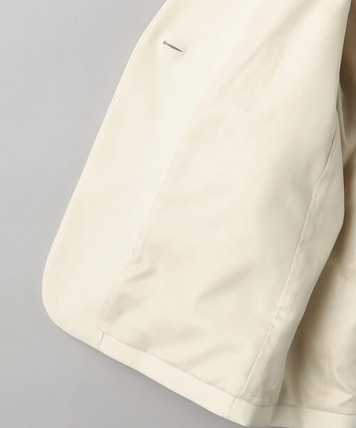BEAUTY&YOUTH UNITED ARROWS(ビューティーアンドユースユナイテッドアローズ)の「ツイル カラーレス ジャケット(ノーカラージャケット・レディース・オフホワイト/ネイビー・S/M)」の13枚目の写真